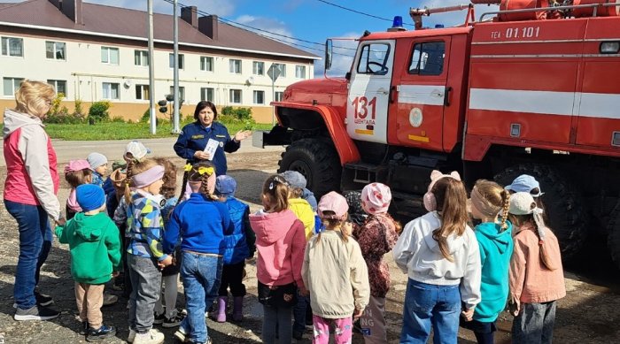 Знакомство с профессией огнеборца