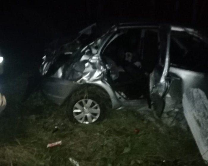 Сегодня ночью в Шенталинском районе произошло ДТП