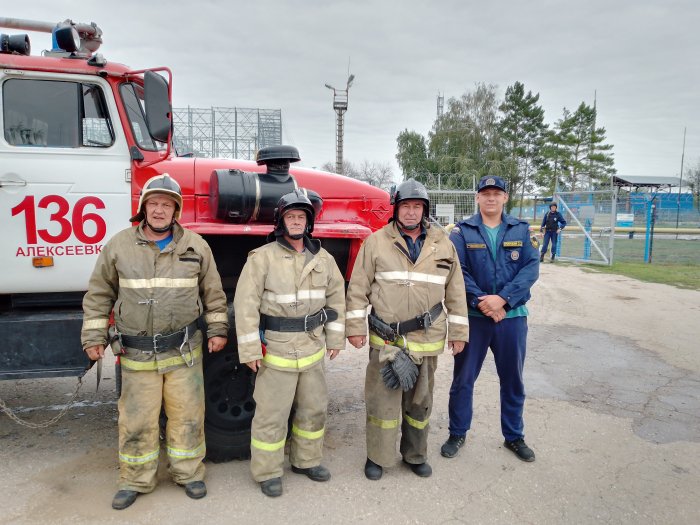 В Кинельском районе прошли пожарно-тактические учения