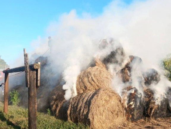 В Красноармейском районе вчера произошел пожар