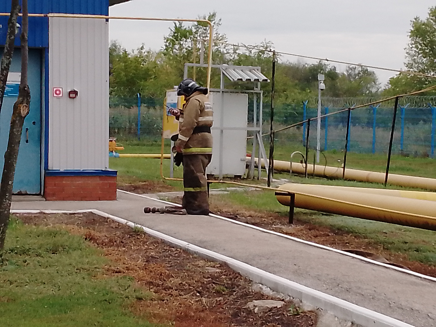 В Кинельском районе прошли пожарно-тактические учения