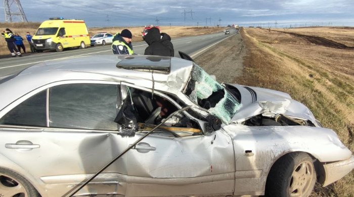 В Сергиевском районе произошло дорожно-транспортное происшествие 
