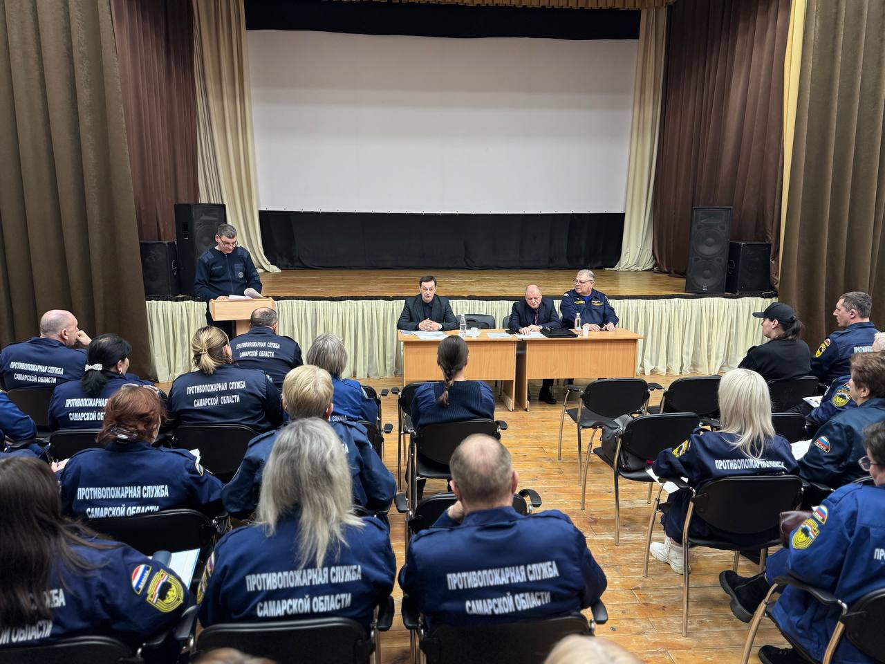 На базе кинель-черкасского Дома культуры прошел инструкторско-методический семинар с диспетчерами подразделений противопожарной службы Самарской области