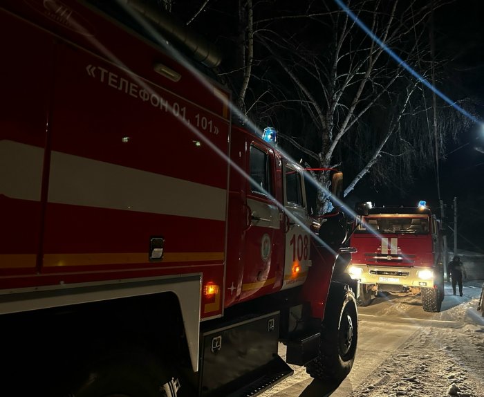 Возгорание надворных построек произошло в Кинель-Черкасском районе