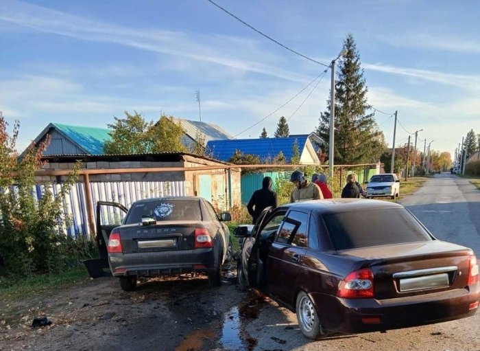 Вчера в селе Кротовка в Кинель-Черкасском районе произошла дорожная авария