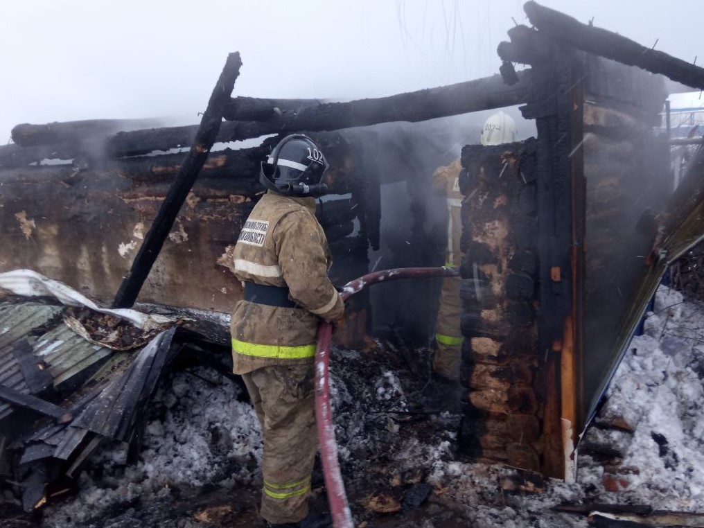 Вчера в Похвистневском районе произошел пожар