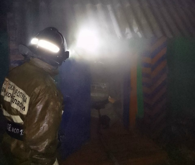 В пятницу вечером челно-вершинские огнеборцы оперативно выехали на возгорание бани