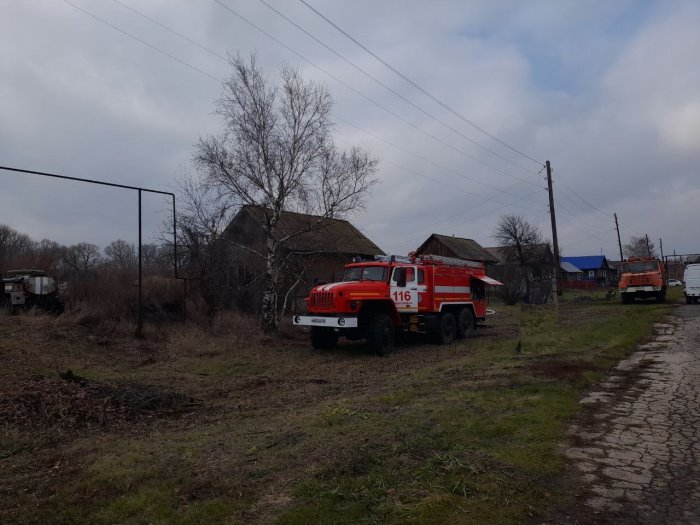 Сегодня около полудня в Алексеевском районе произошел пожар