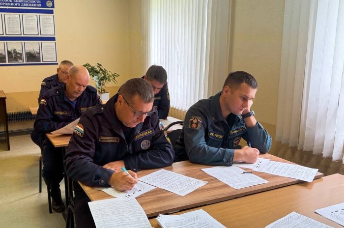 Выездное мероприятие в пожарно-спасательный отряд № 30 Ставропольского района  