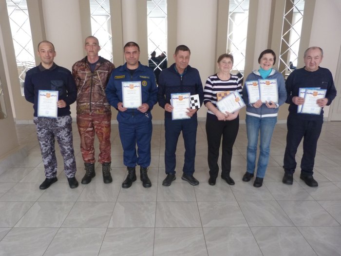 В доме культуры села Челно-Вершины прошли соревнования по шашкам