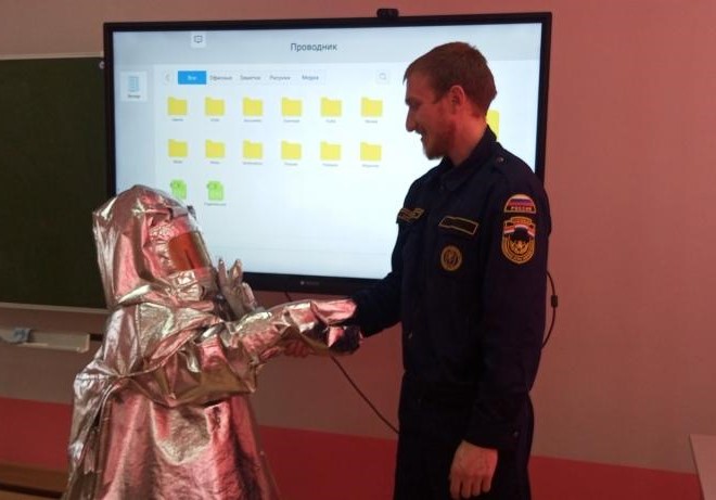 В Приволжском районе в рамках Всемирного дня гражданской обороны проведен открытый урок