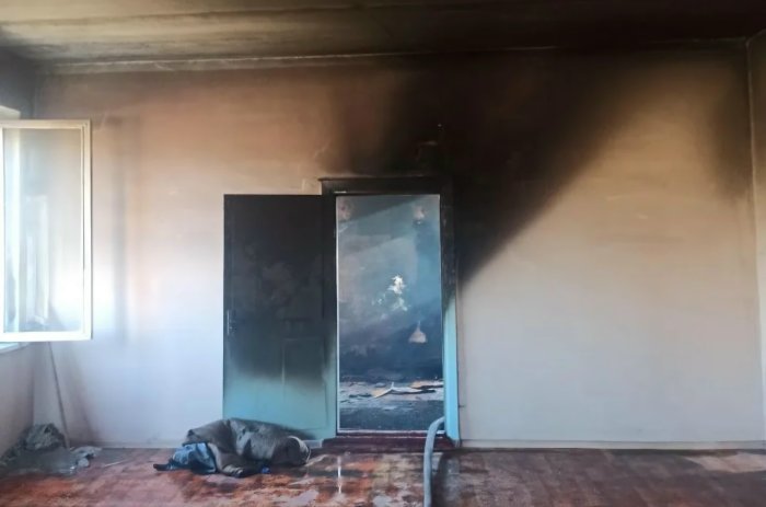 Сегодня утром в Сызранском районе ликвидировано возгорание в нежилом помещении