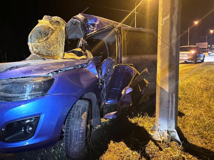 Вчера поздно вечером в Похвистнево произошло ДТП. К сожалению, есть пострадавший