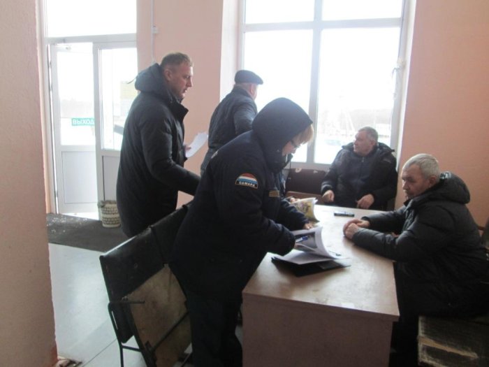 Совместная профилактика на сходе граждан в Елховском районе