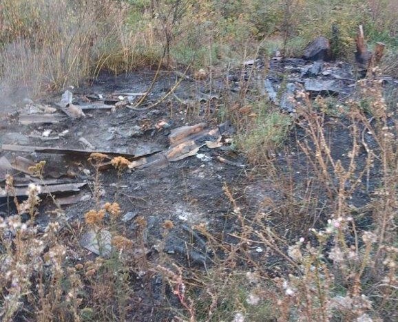 В Елховском районе огнеборцами оперативно ликвидировано горение мусора 