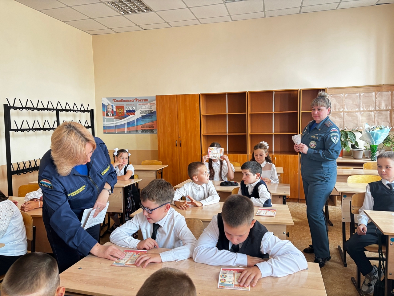 В Похвистневском районе также прошел Урок мужества