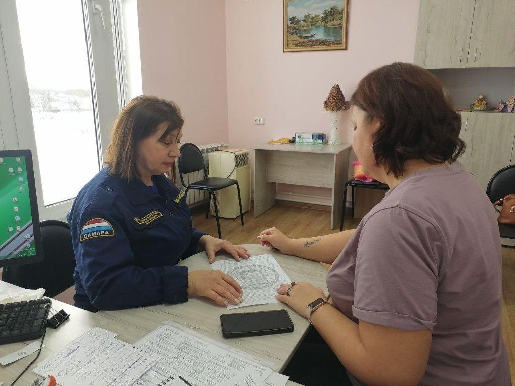 Профилактическая работа с сотрудниками учреждений в Борском районе