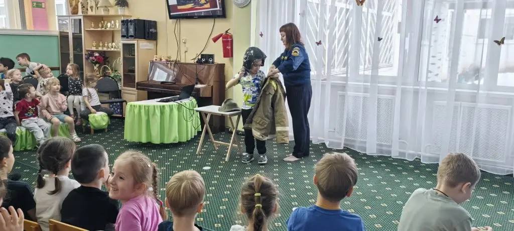 О пожарной безопасности надо знать с детства! 