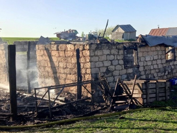 В праздничные дни в Кошкинском районе произошли три пожара