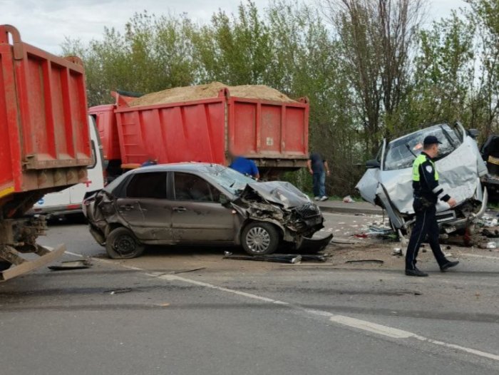 Сегодня в Волжском районе произошло ДТП   