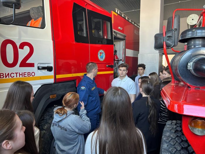 Экскурсия в пожарно-спасательную часть Похвистневского района