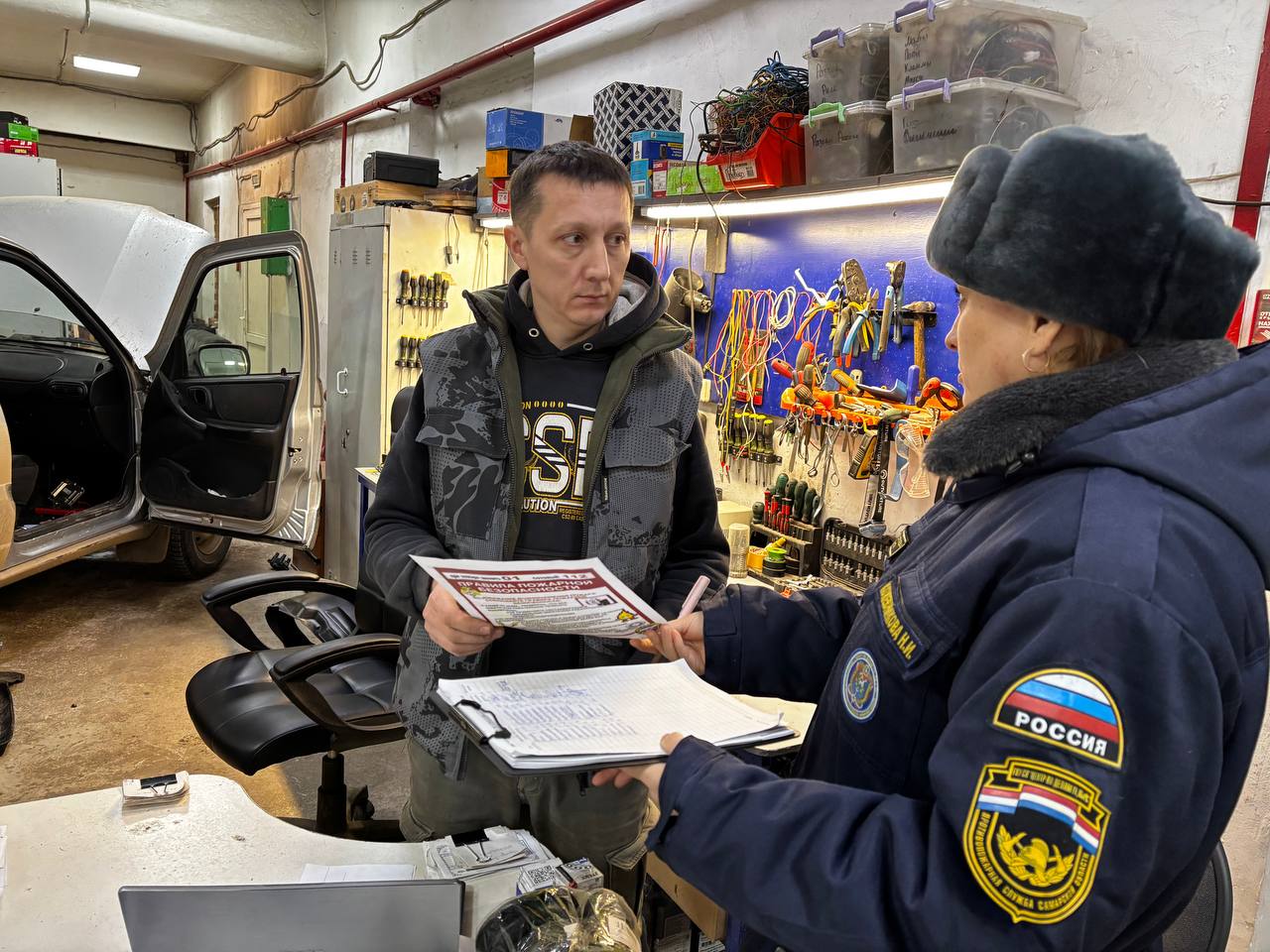 Пожарная безопасность в период низких температур – под особым контролем