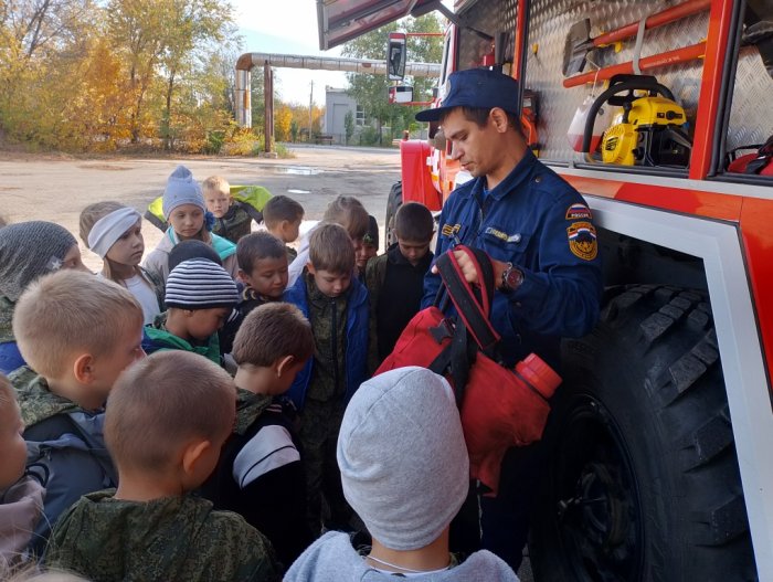 Знакомство с профессией пожарного 