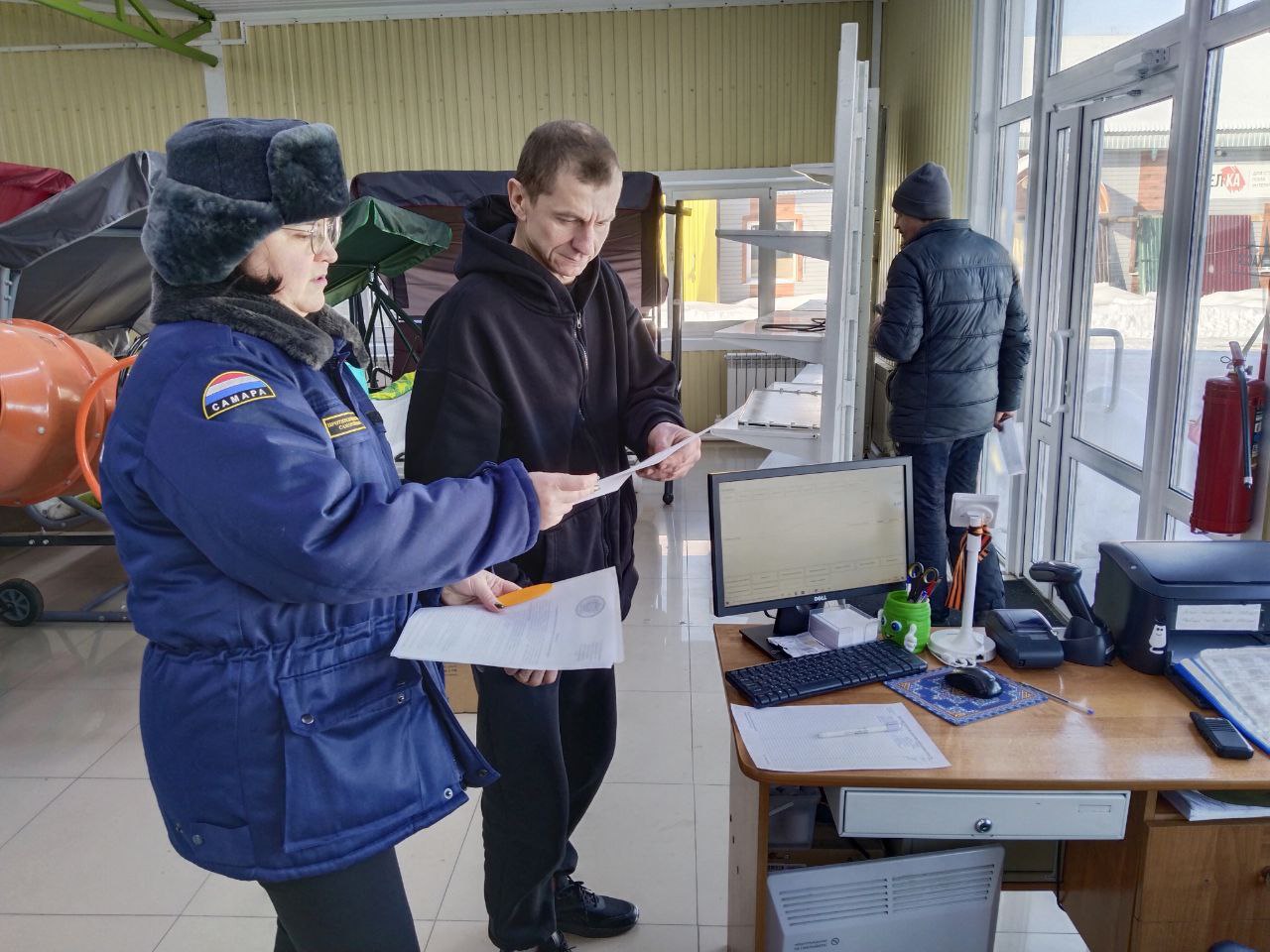 Профилактика пожаров в Алексеевском районе