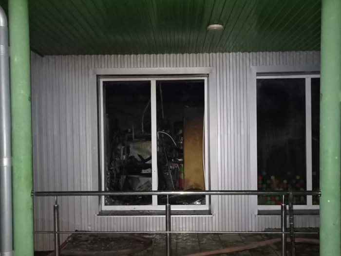Сегодня ночью в Шенталинском районе горел магазин