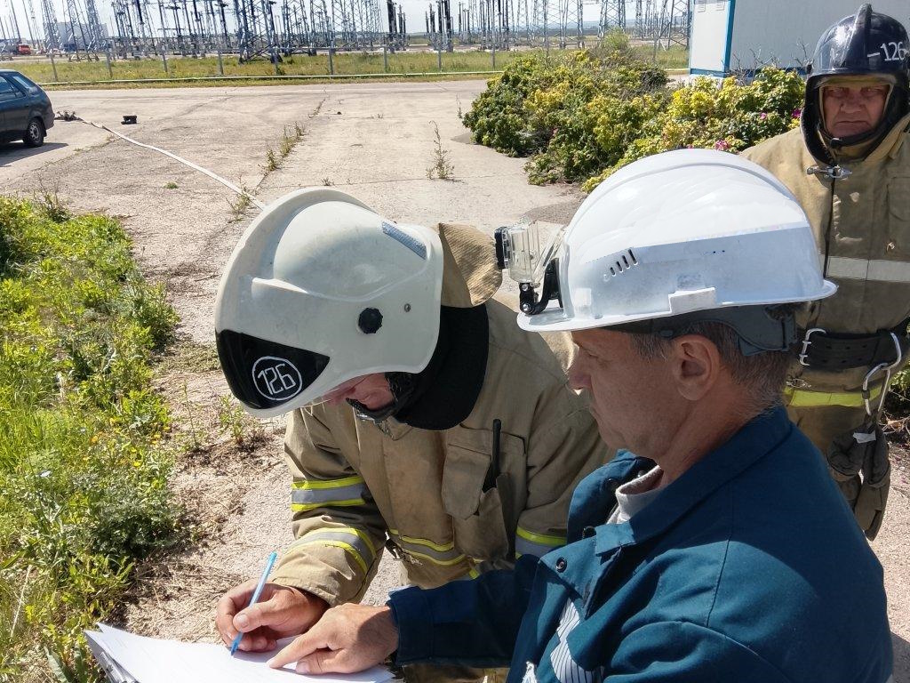 В Красноармейском районе прошли пожарно-тактические учения на социально значимом объекте