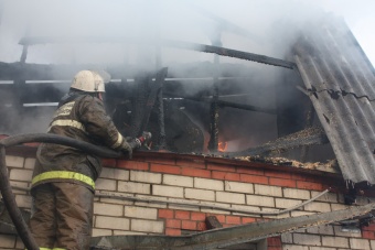 Пожар в жилом доме с. Пестравка