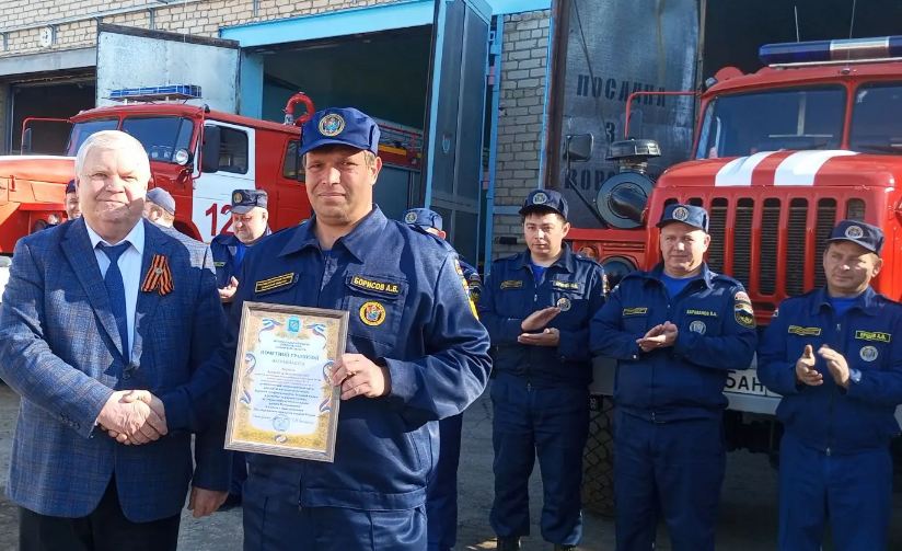 С профессиональным праздником наших огнеборцев!