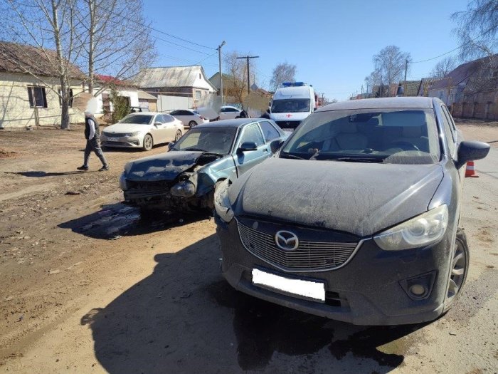 Сегодня днем в Борском районе произошло ДТП
