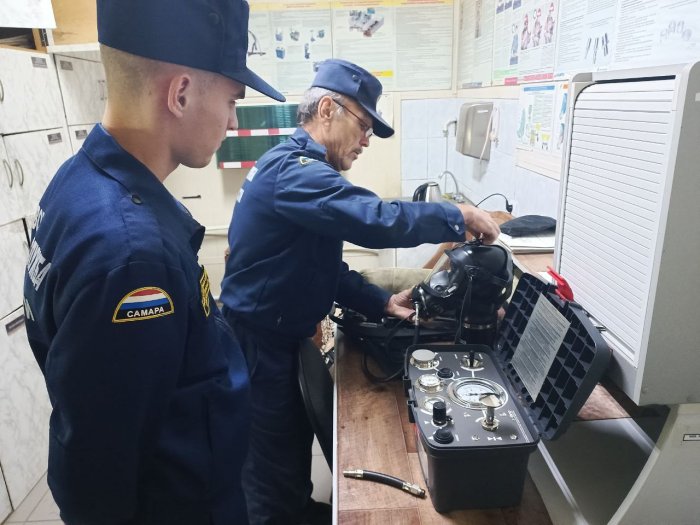 Богатовский ветеран противопожарной службы Самарской области продолжает делиться бесценным опытом с молодым поколением пожарных