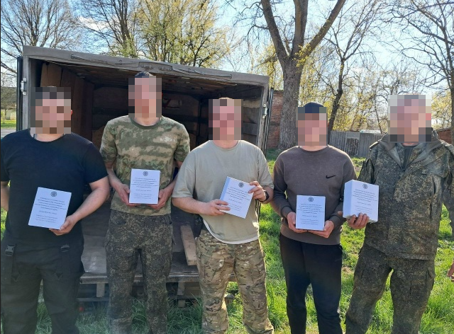Обратная связь от бойцов с благодарностью