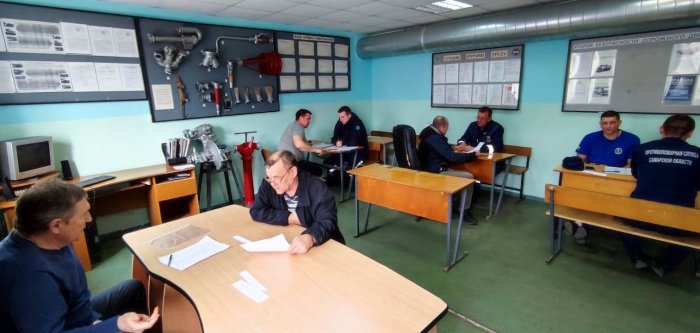 В городском округе Октябрьск прошла аттестация аварийно-спасательной службы 