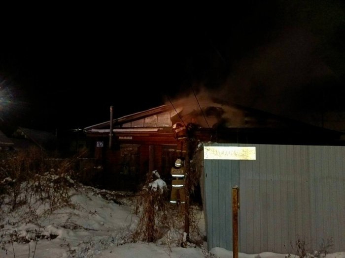 В городе Похвистнево горел дом. Есть погибший