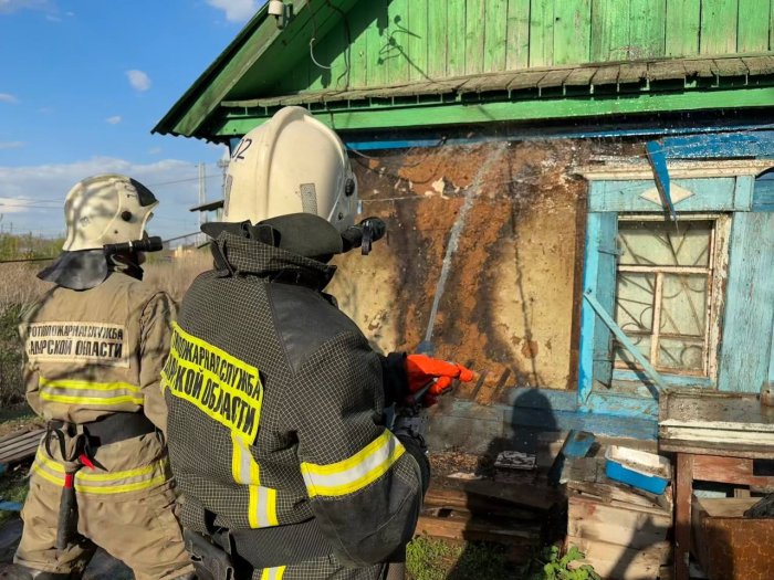 И снова пожары, но уже в Похвистневском районе   