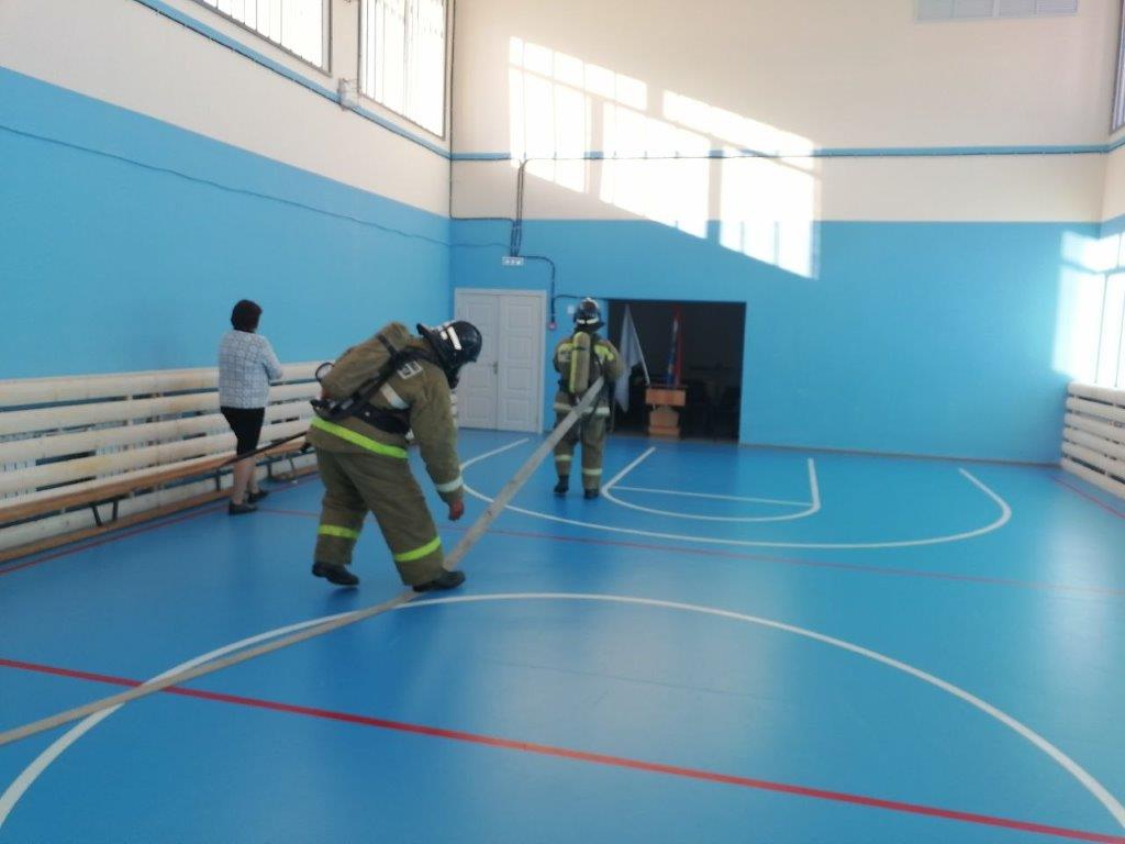 В Борском районе прошло пожарно-тактическое учение