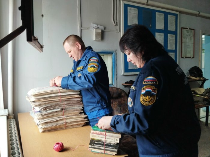 Участие во Всероссийской акции «Zдай бумагу – помоги СВОим»