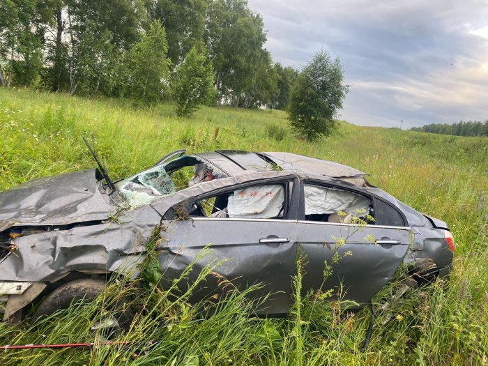 Сегодня рано утром в Шенталинском районе произошло ДТП