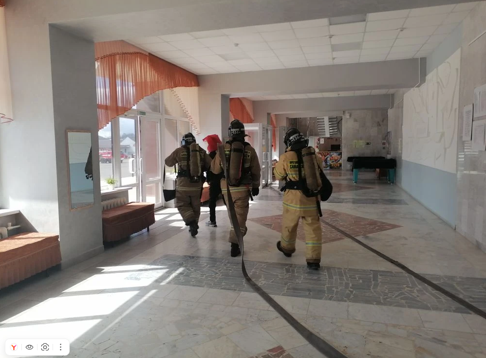 Борские огнеборцы успешно отработали нормативы