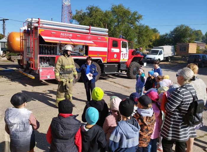 Дошкольникам о профессии пожарного 