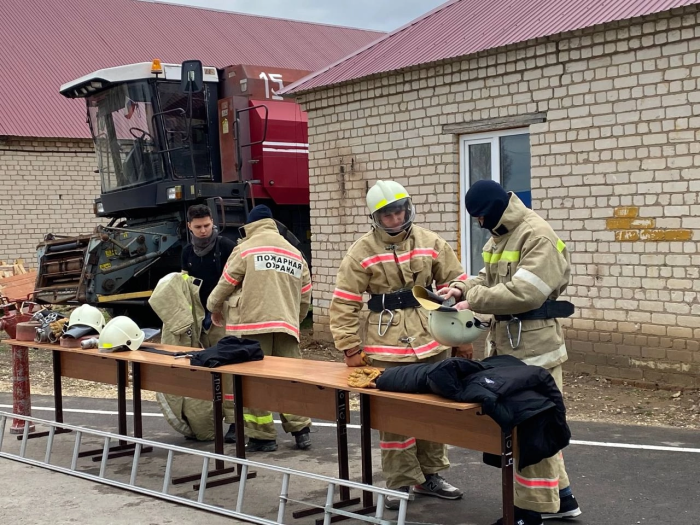 Представители пожарно-спасательной части № 121 пожарно-спасательного отряда № 45 приняли участие в федеральном проекте «Профессионалитет»