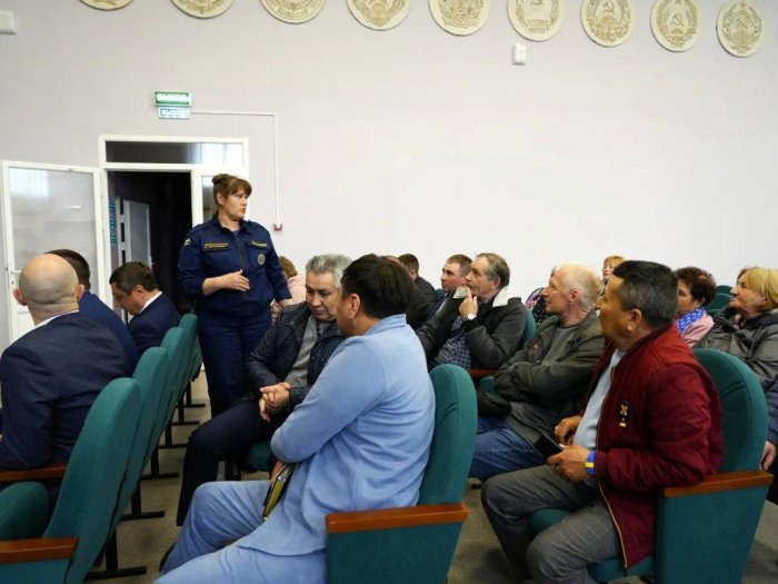 И вновь на сходе граждан говорили о пожарной безопасности