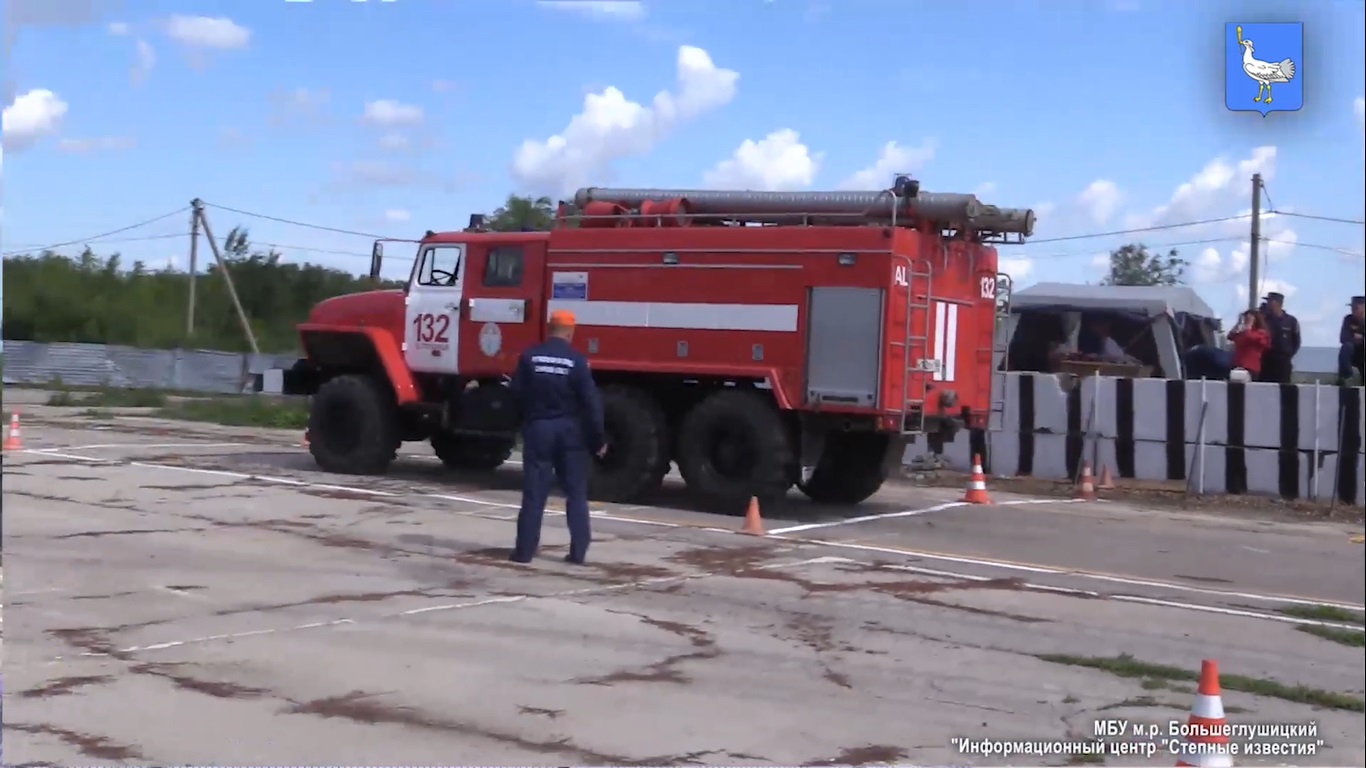 Лучший пожарный водитель в Самарской области