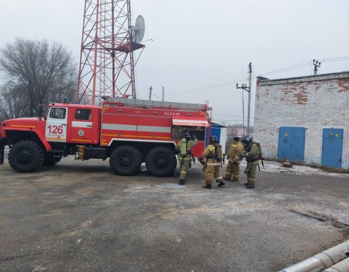 Пожарно-тактические учения прошли в Красноармейском районе