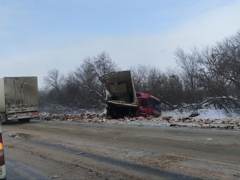 Сегодня утром в Ставропольском районе произошло ДТП