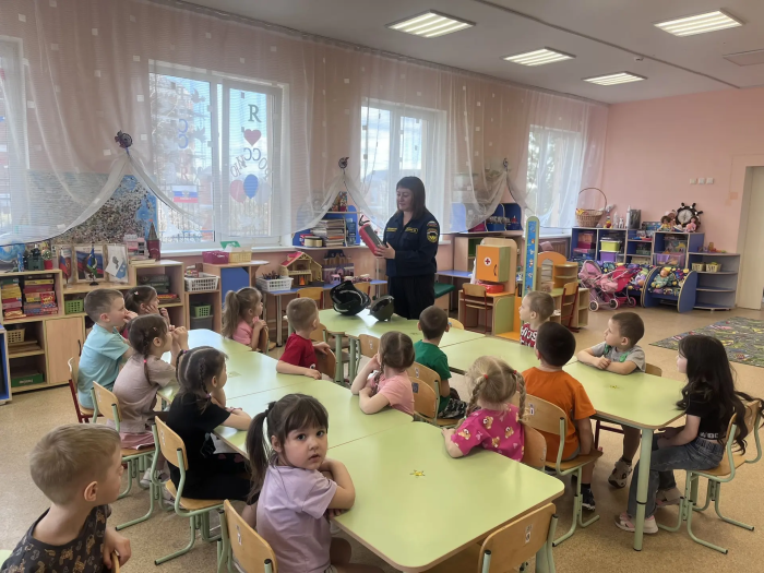 Кинельским дошкольникам о правилах пожарной безопасности