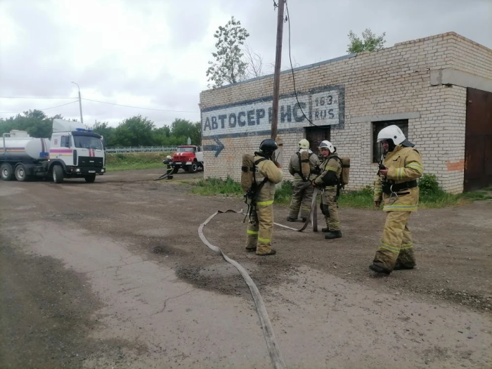 Представители ГКУ СО «Центр по делам ГО, ПБ и ЧС» приняли участие в командно-штабных учениях в Волжском районе